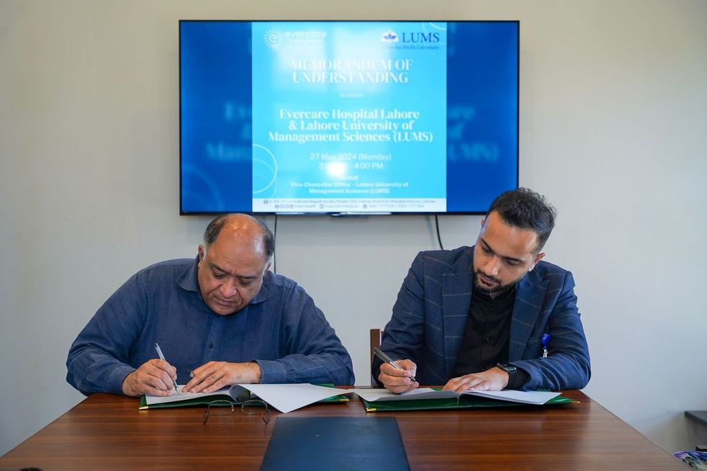 LUMS Collaborates with Evercare Hospital to Advance Healthcare Services